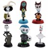 Nesloonp 6 PCS figurines de The Nightmare Before Christmas Statue, Voiture Faite à la Main Secouant la Tête Ornements Voiture