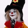 F Fityle 18cm Poupée en Porcelaine Clown Drôle Statue Décoration Halloween Jouet pour Enfant 2