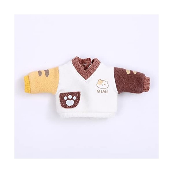 XiDonDon OB11 vêtements de poupée Mignon Chat Manteaux Sweats à Capuche pour Body9, OB, Molly, GSC, YMY, 1/12bjd Accessoires 