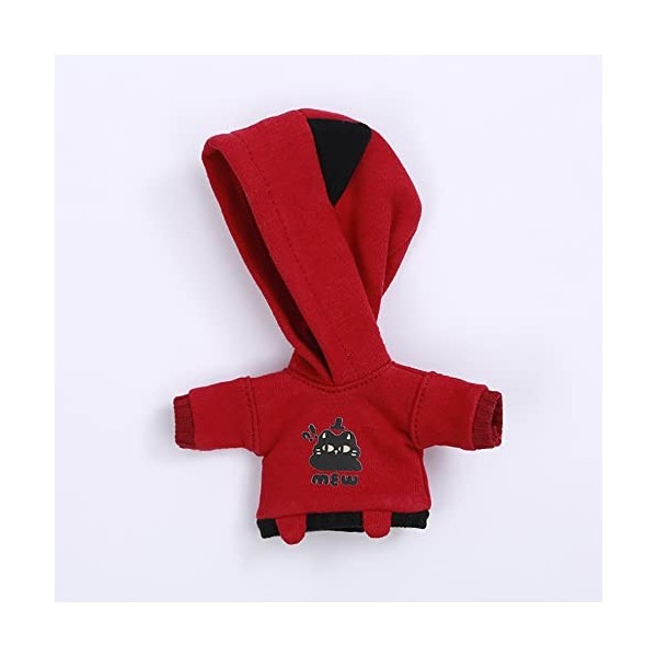 XiDonDon OB11 vêtements de poupée Mignon Chat Manteaux Sweats à Capuche pour Body9, OB, Molly, GSC, YMY, 1/12bjd Accessoires 