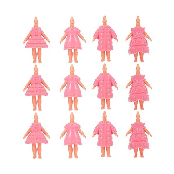 ABOOFAN 12 Pièces Corps De Poupée Bébés Poupées Bébé Reborn Poupées Jouets De Bébé Naturels Mannequin Complet du Corps Poupée