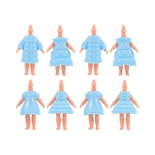 ABOOFAN 12 Pièces Corps De Poupée Bébés Poupées Bébé Reborn Poupées Jouets De Bébé Naturels Mannequin Complet du Corps Poupée