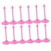 Toyvian 12 Pièces Support De Poupée Mini Présentoirs De Poupée Support De Figure Vitrine De Poupée Mini Bébé Poupées Mini Jou