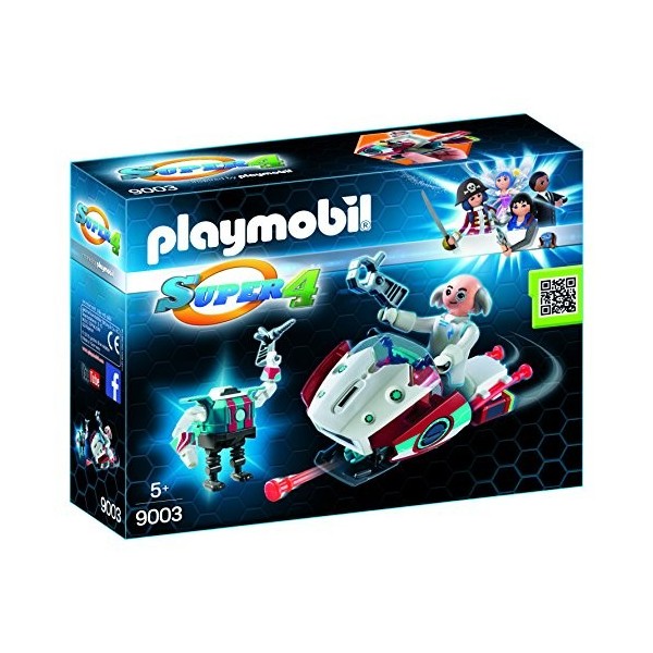Playmobil 9003 Sky Jet et Docteur X 1 