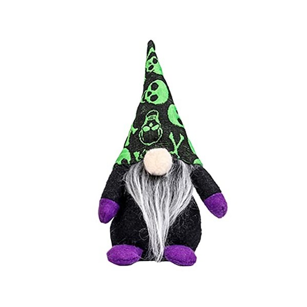 Amosfun 1 PC Poupée dhalloween Poupées GNOME dhalloween Liquidation De Décorations dhalloween Décoration De Citrouille dh