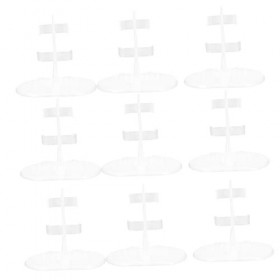ibasenice 20 Pièces Support De Pied De Poupée Support De Figurine daction Support De Poupée Fille Support De Poupée Figure P
