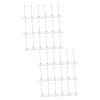 Toyvian 18Pcs Poupée Debout Stand Affichage De Robe De Poupée Support De Modèle De Jouet De Poupée Support De Poupée Réglable