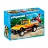 Playmobil - 4228 - Pick-up et quad de course rouge