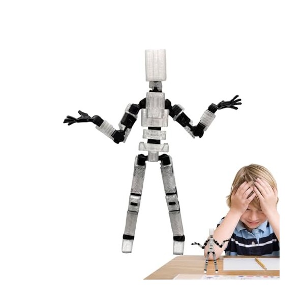 Dirfuny Jouets imprimés en 3D | Figurines mécaniques imprimées en 3D pour | Poupées colorées pour, pour la Maison, la Materne
