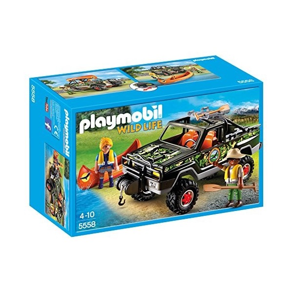 Playmobil - 5558 - Pick-up des aventuriers