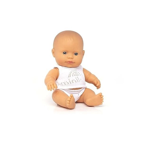 Miniland Miniland31141 21 cm européenne garçon poupée sans sous-vêtements en Sac