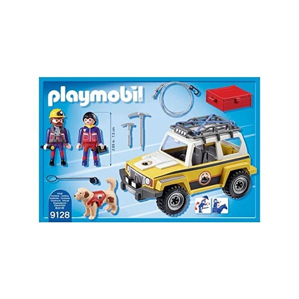 Playmobil 9128 Secouristes des Montagnes avec véhicule