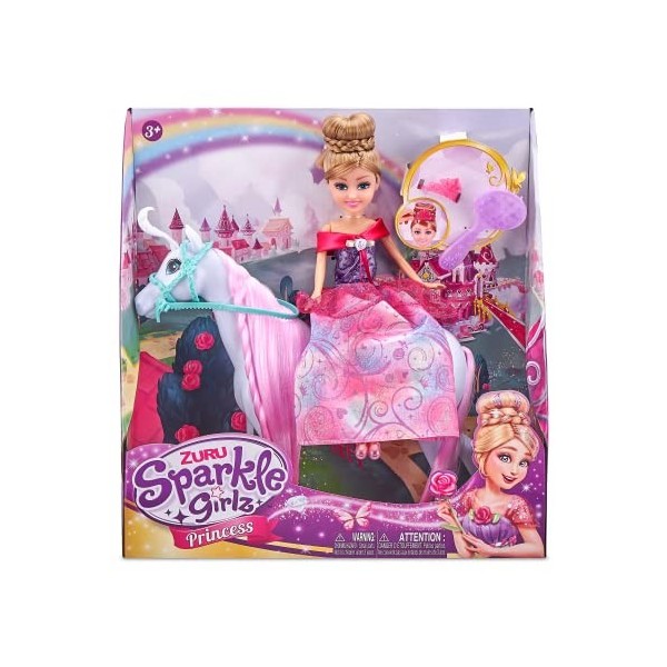 Sparkle Girlz – Poupée princesse et cheval