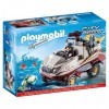 Playmobil - 9364 - Véhicule amphibie et Bandit Coloré