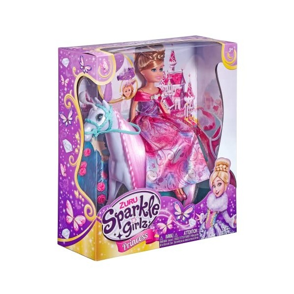 Sparkle Girlz – Poupée princesse et cheval