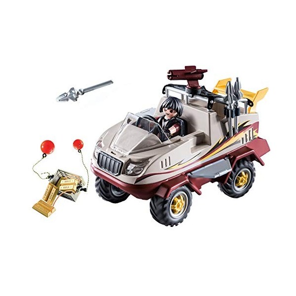 Playmobil - 9364 - Véhicule amphibie et Bandit Coloré