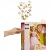 MGA Poupée Dream Ella Lets Celebrate - Aria - Poupée Mannequin Blonde de 29 cm avec des confettis Roses & dorés & 5 Accessoi