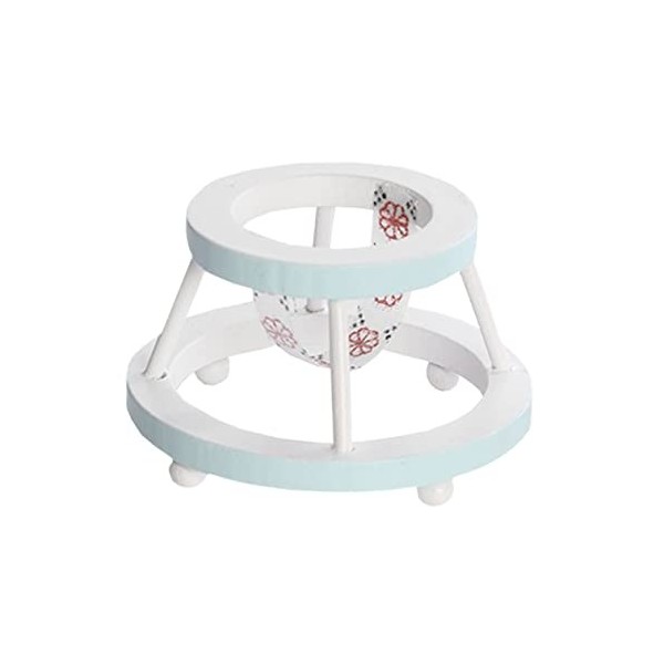 SAFIGLE 2 Pcs Maison De Poupée Trotteur Bébé Décor Miniature Meubles Enfants Panier Poupée Pépinière Jouet Maison De Poupée F