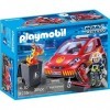 Playmobil 9235 Pompier avec véhicule dintervention