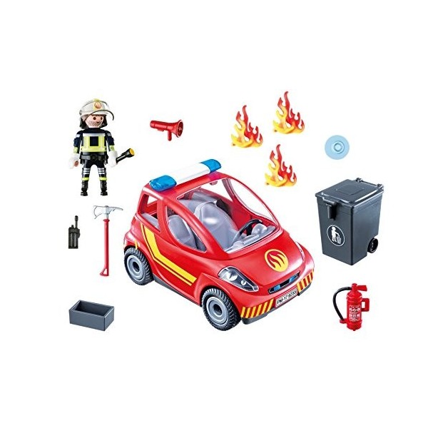 Playmobil 9235 Pompier avec véhicule dintervention