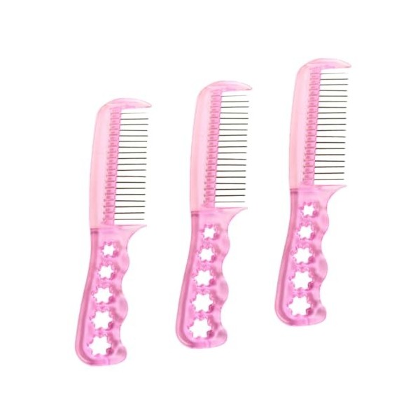 Toyvian 9 Pièces Peigne Outil pour Cheveux De Poupée Brosse à Perruque De Poupée Kit De Brosse à Cheveux De Poupée Brosse De 