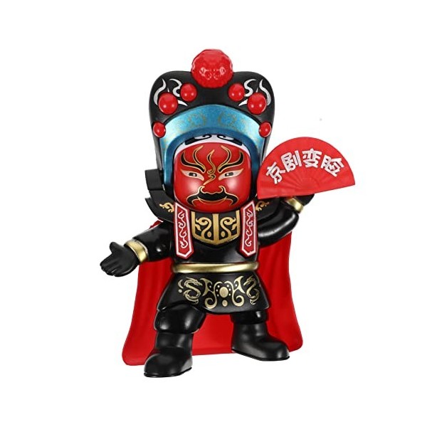 Toyvian 1 Pc Poupée Changeante De Visage De Lopéra du Sichuan Dessus De Bureau Décor Détagère De Livre Jouets De Bureau Jou