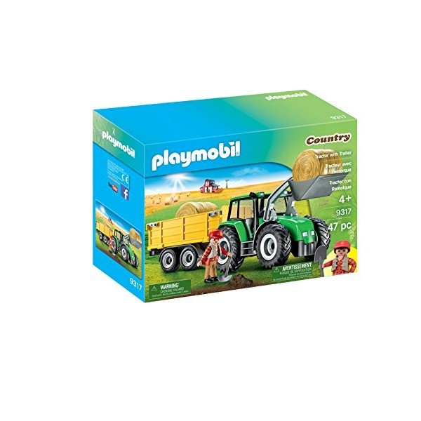 PLAYMOBIL - Tractor with Trailer 9317 