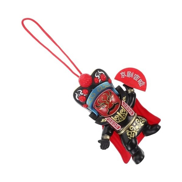 Toyvian 1 Pc Poupée Changeante De Visage De Lopéra du Sichuan Dessus De Bureau Décor Détagère De Livre Jouets De Bureau Jou