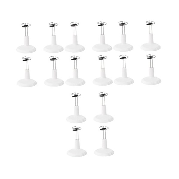 ibasenice 8 Pcs Cas Stand Support De Jouets Supports Jouets Marché Enfant Ours Modèle daction Robes Poupée Support De Rangem