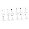 ibasenice 8 Pcs Cas Stand Support De Jouets Supports Jouets Marché Enfant Ours Modèle daction Robes Poupée Support De Rangem