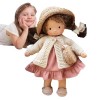 Poupée Faite à la Main, poupée Douce et Mignonne de Bon augure, Jouet en Peluche, Mini poupée de Noël pour Enfant Filles, Cad