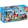 Playmobil - 5169 - Figurine - Compact Set Anniversaire - Brigade De Pompiers avec Quad