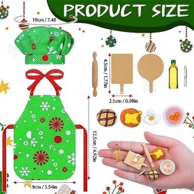 JINGAN poupée Elfe | poupée Mini Elfe, Tablier poupée Elfe Noël - Cadeau pour, décor poupée Elfe pour Les Cadeaux fête