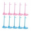 Totority 30Pcs Poupée Stand Robe Formelle De Filles Mini Jouets pour Enfants Robe Formelle pour Enfants Corps De Poupée Suppo