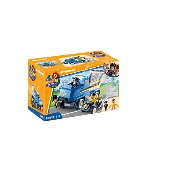 Playmobil 70915 Duck on Call - Véhicule de Police- Duck on Call- Duck on Call- lincroyable équipe playmoville