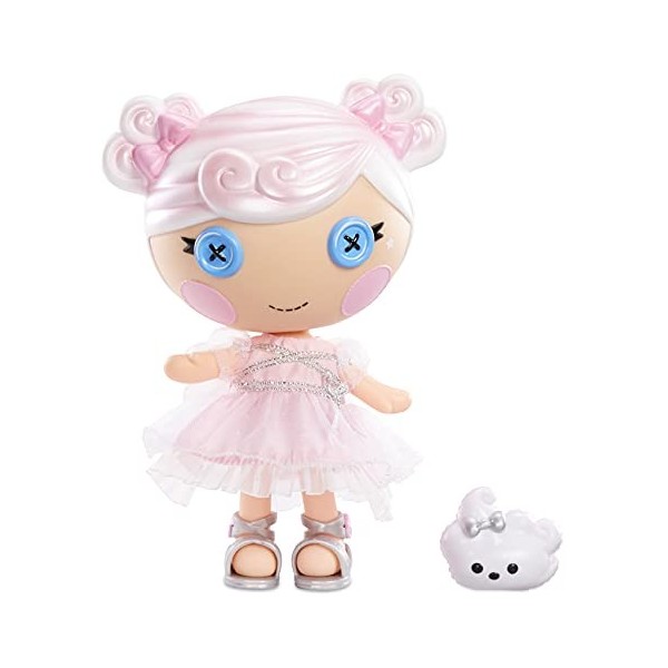 Lalaloopsy Littles Sprinkle Spice souris Cookie – Poupée boulangère de 18 cm avec 1 tenue rose & jaune interchangeable, dans 