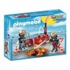 Playmobil 5397 Pompiers avec matériel dincendie