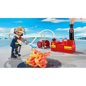 Playmobil 5397 Pompiers avec matériel dincendie