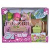 Smoby Evi Love - Poupée Enfant - Holiday équitation + Accessoires