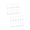 Toyvian 15 Pièces Stand Debout De Poupée Support De Réglable Support De Poupée Noir Bases De Support De Figurine Représente L