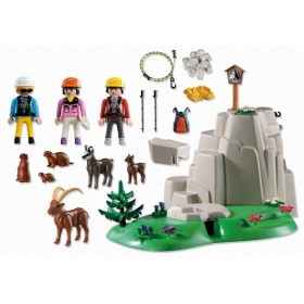 Playmobil - 5423 - Figurine - Alpinistes Et Animaux De La Montagne