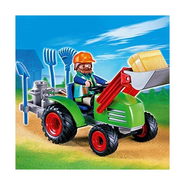 Playmobil - Agriculteur avec Tracteur - 4143