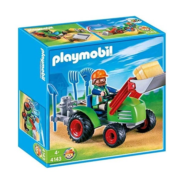 Playmobil - Agriculteur avec Tracteur - 4143