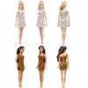 E-TING 5pcs mode Mini robe pour Barbie Doll robe courte à la main vêtements robe 5pc 