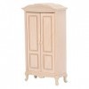 Jopwkuin Armoire Miniature pour Maison de Poupée, Excellente Combinaison Parfaite, Armoire à Double Porte, échelle 1/12 pour 