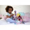 Barbie Poupée Licorne Dreamtopia Cheveux Bleus et Roses avec Jupe, avec Queue et Serre-Tête de Licorne Amovibles, Jouet Enf
