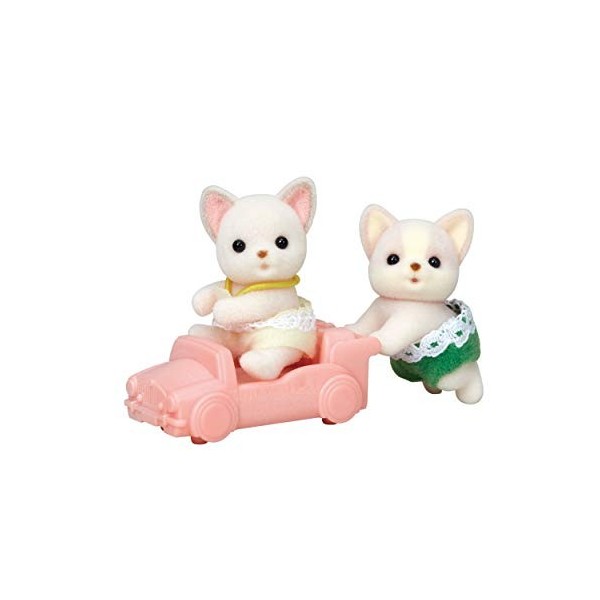 Sylvanian Families - Le Village - Les jumeaux Chihuahua - 5431 - Jumeaux et Bébés - Mini Poupées