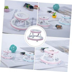 ibasenice Ornements 1Pc Trotteur en Bois Artisanat Ornement Cadeau danniversaire Enfants Semblant Jouet Bébé Push Walker Fig