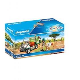 Playmobil Vétérinaire et véhicule Tout Terrain Multicolor 70346