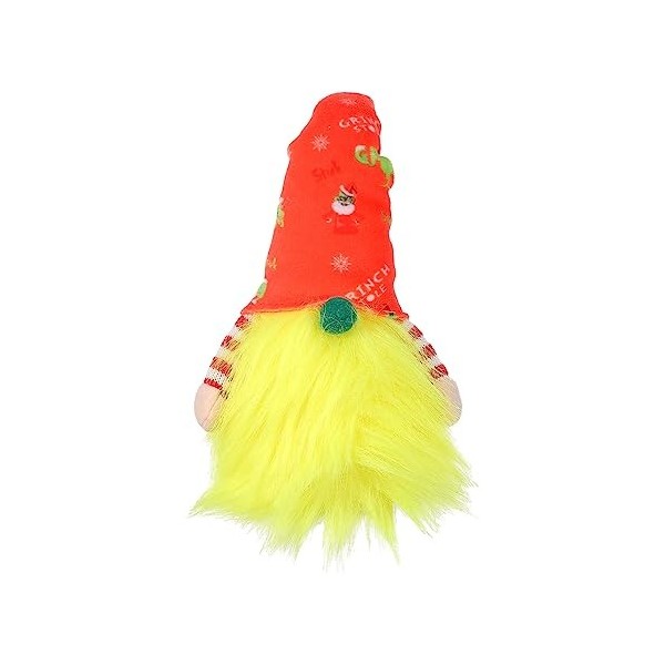 Toyvian 1Pc Poupée De Noël GNOME en Peluche Poupée Jouet Folklore en Peluche GNOME Noël Poupée À Collectionner Figurines Scan
